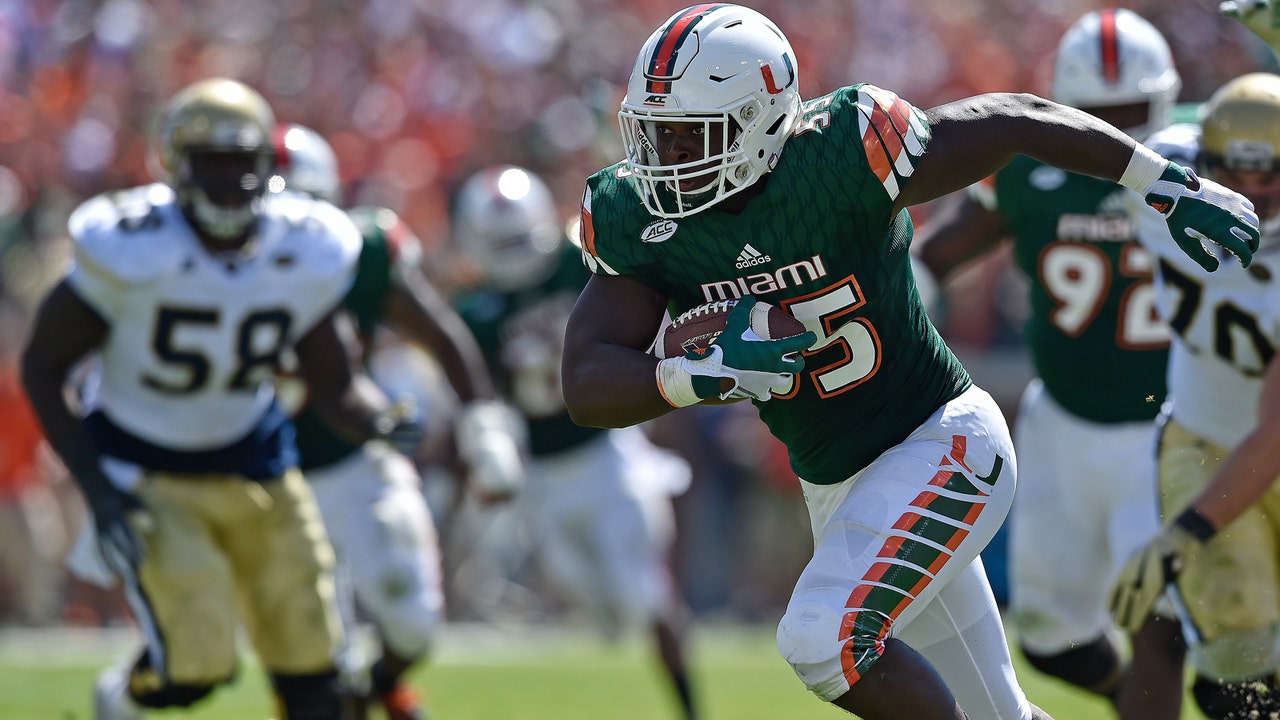 Defensive touchdowns help propel Miami over Georgia Tech